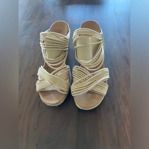 UGG Shoes - UGG WEDGE SANDALS SIZE 8.5